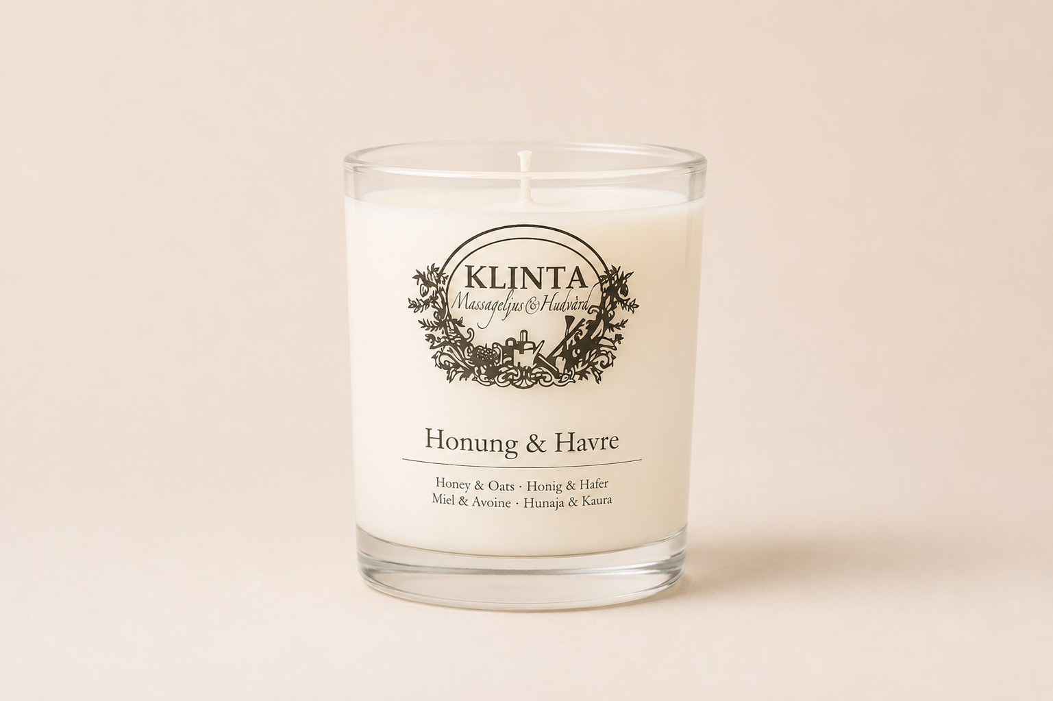 Doftljus & Massageljus Honung & Havre