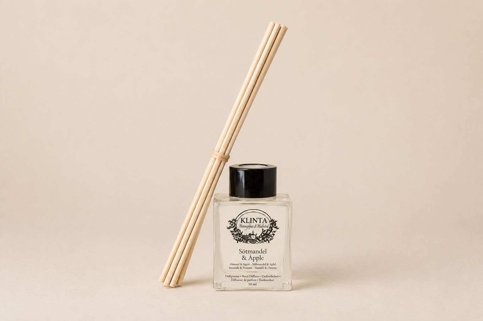 Duftstäbchen 50ml, Süße Mandel & Apfel