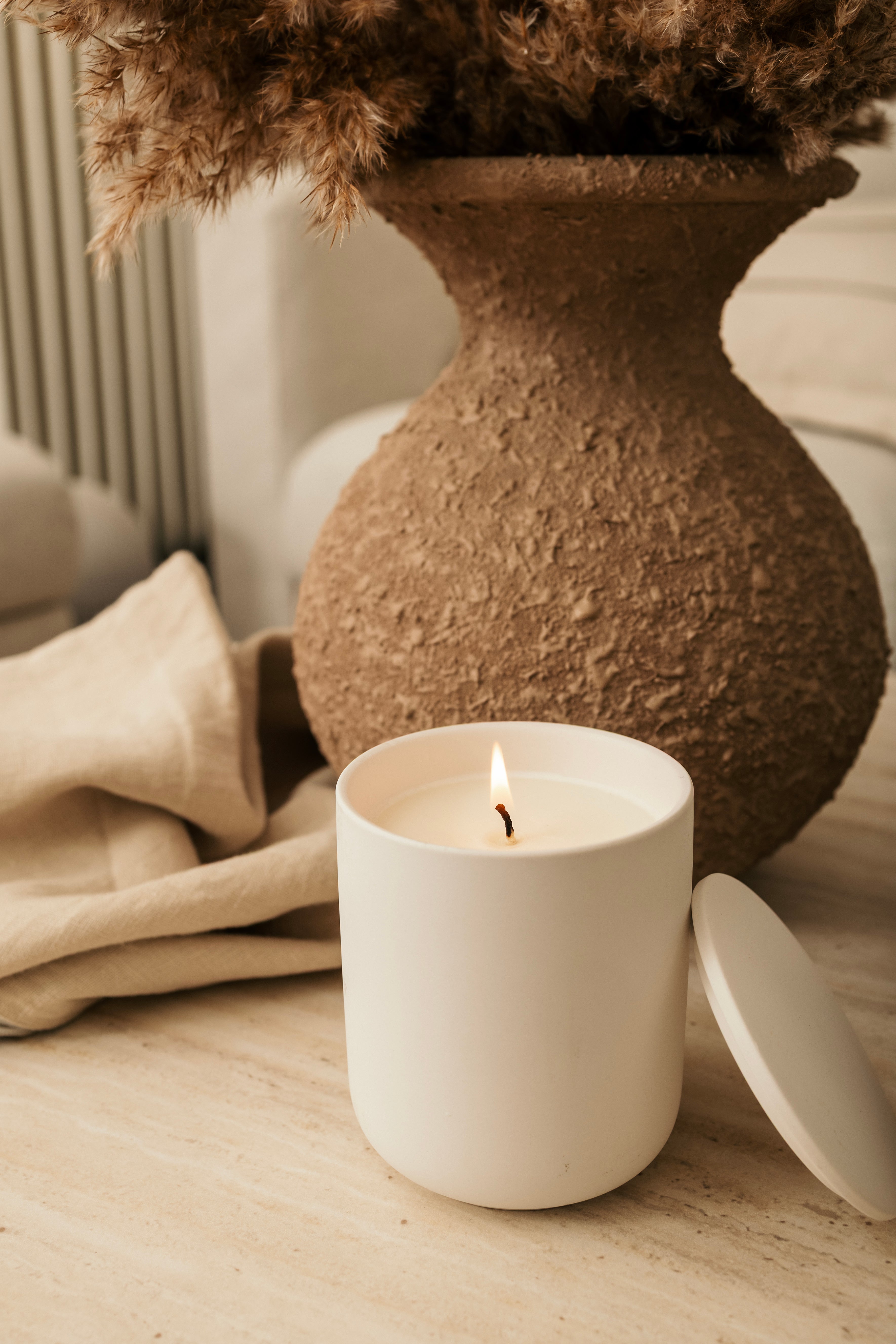 Doftljus & Massageljus Tonkabean & Patchouli Keramik