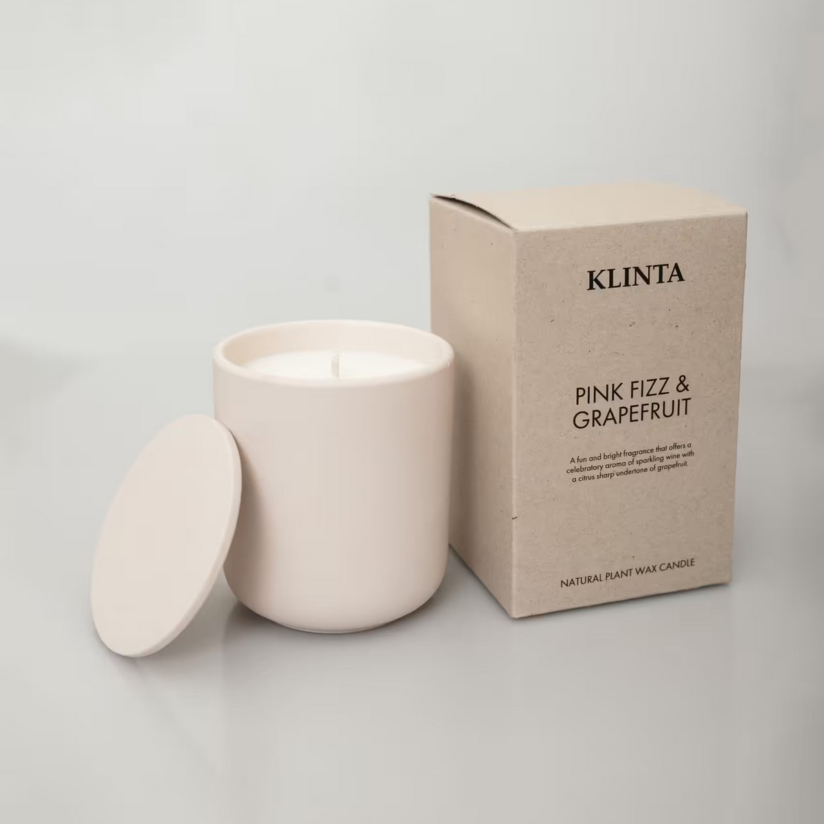Klinta Doftljus Pink Fizz & Grapefrukt Keramik