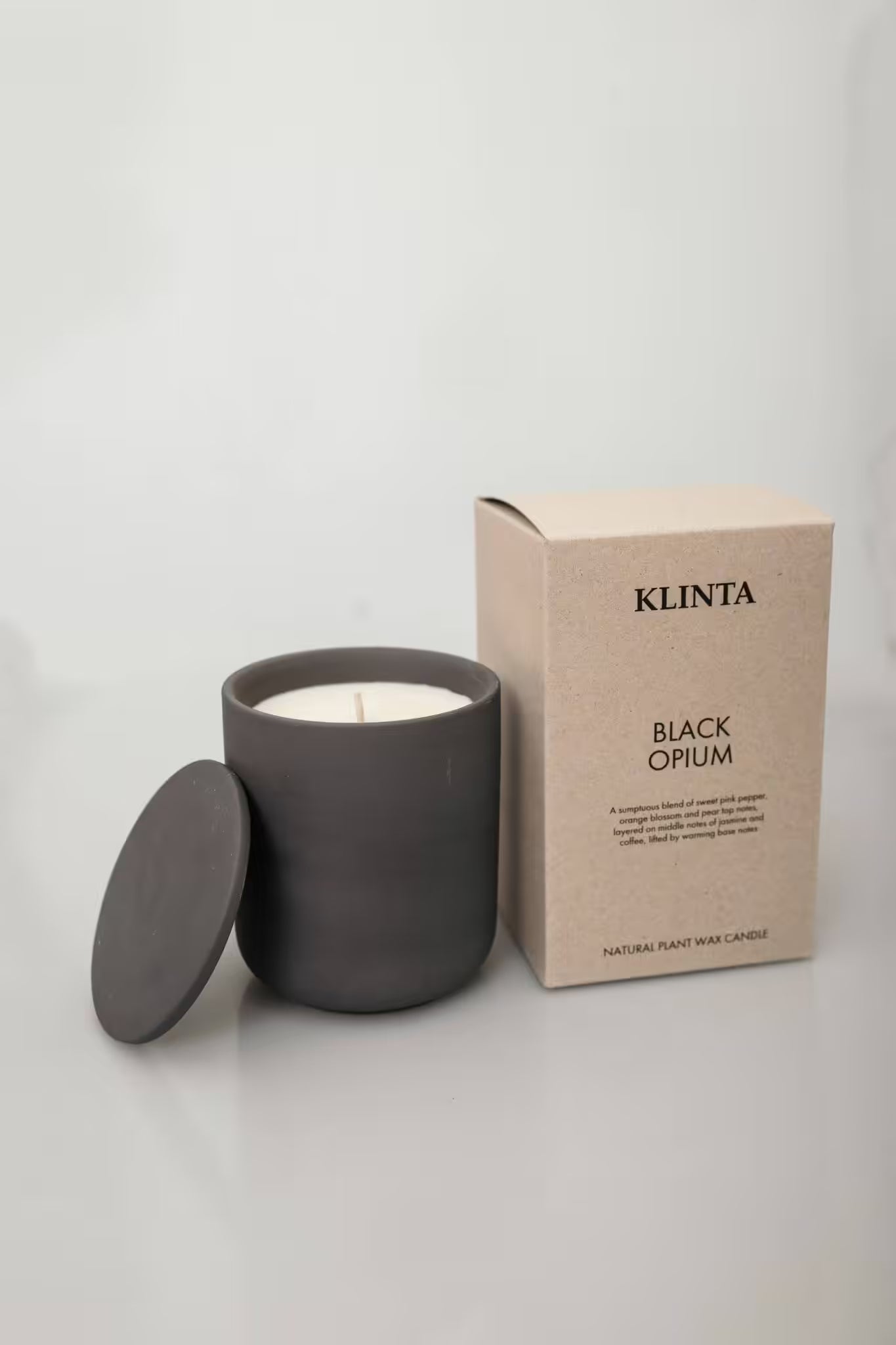 Duftkerze & Massagekerze Black Opium Keramik