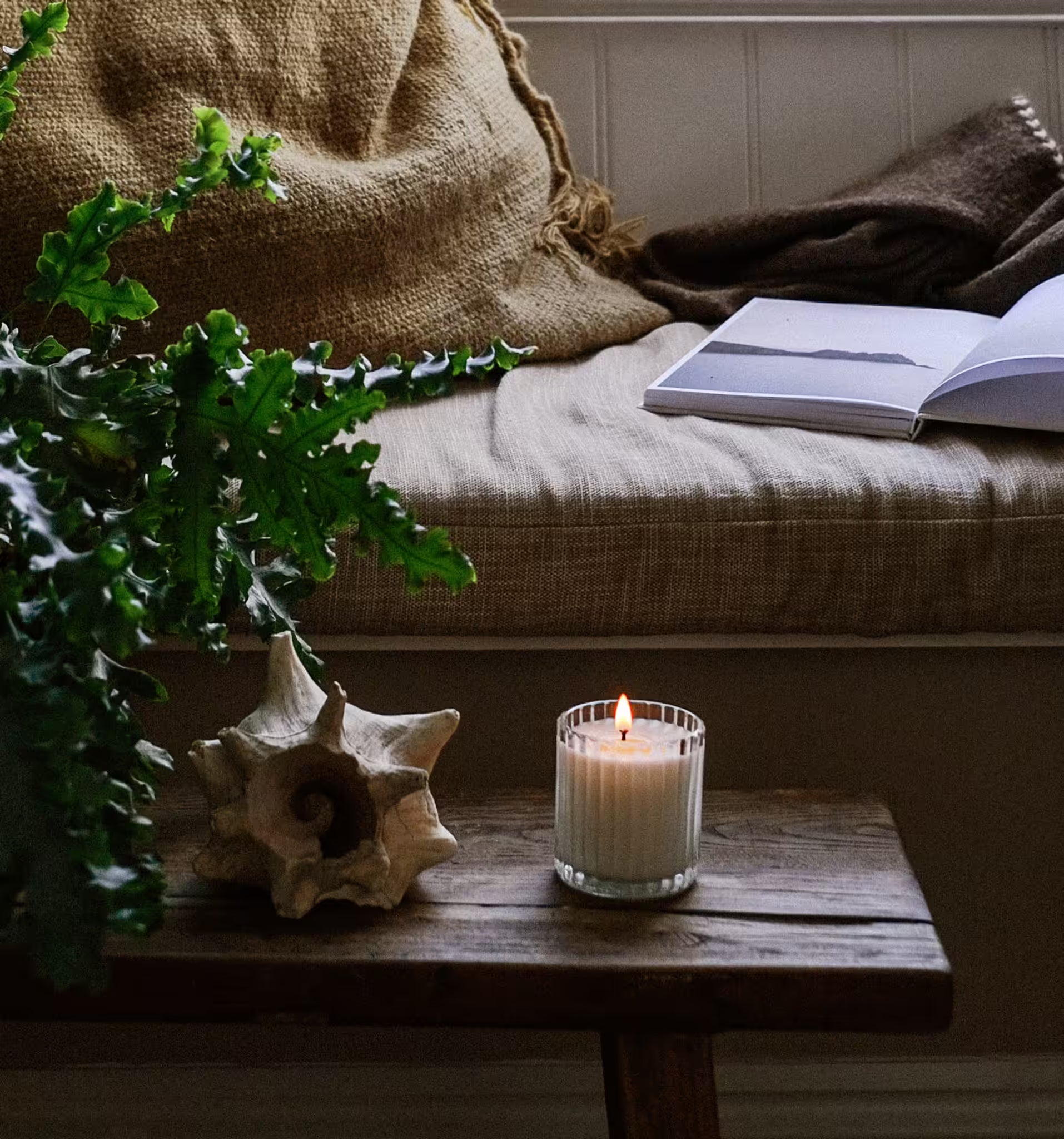 Doftljus & Massageljus Fresh Linen