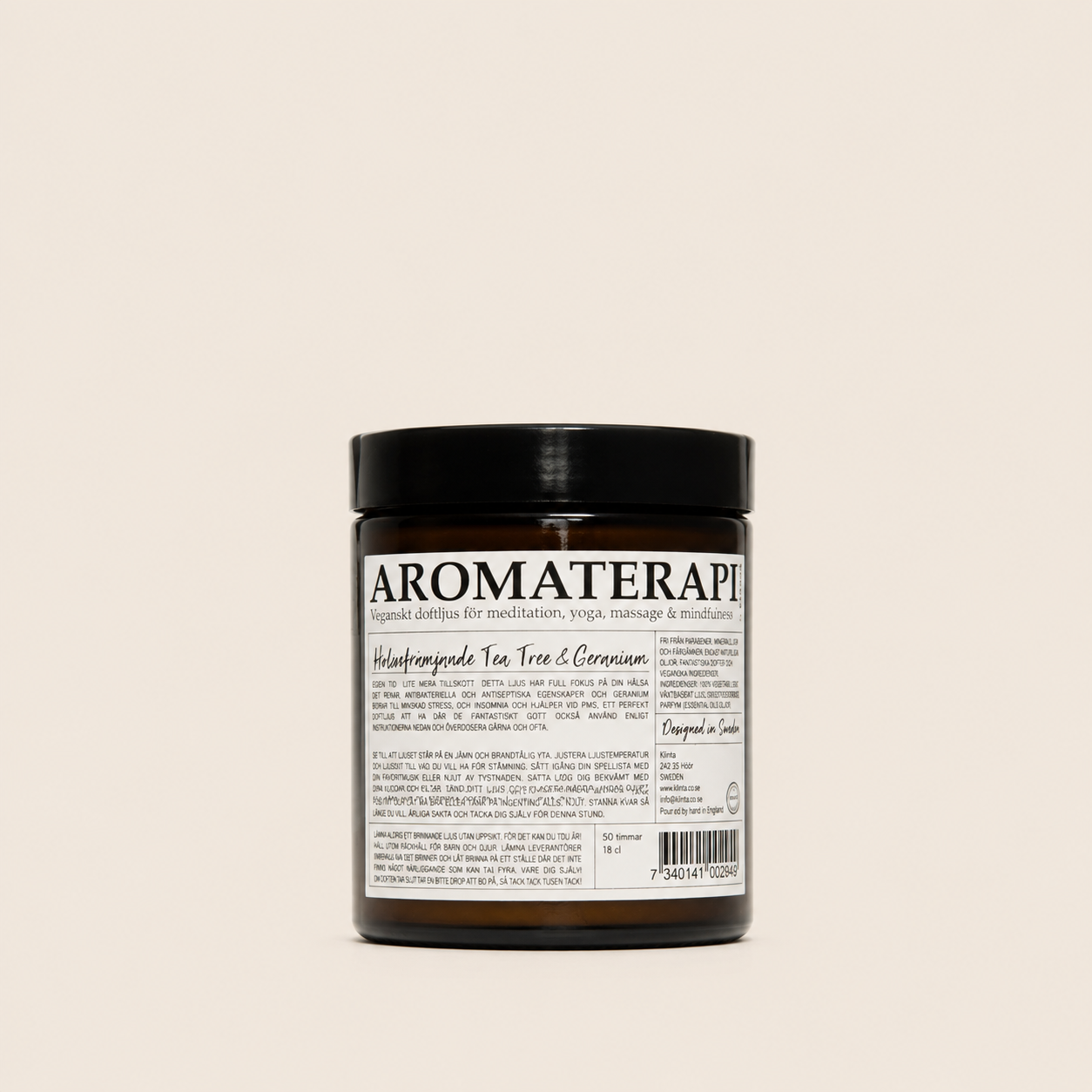 Doftljus & Massageljus Häsofrämjande Tea Tree & Geranium Aromaterapi