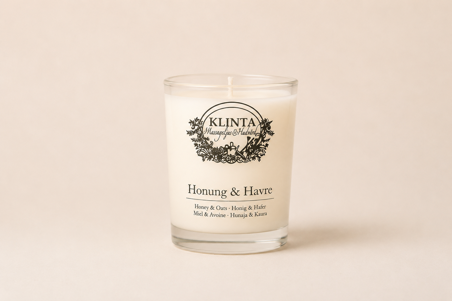 Doftljus & Massageljus Honung & Havre