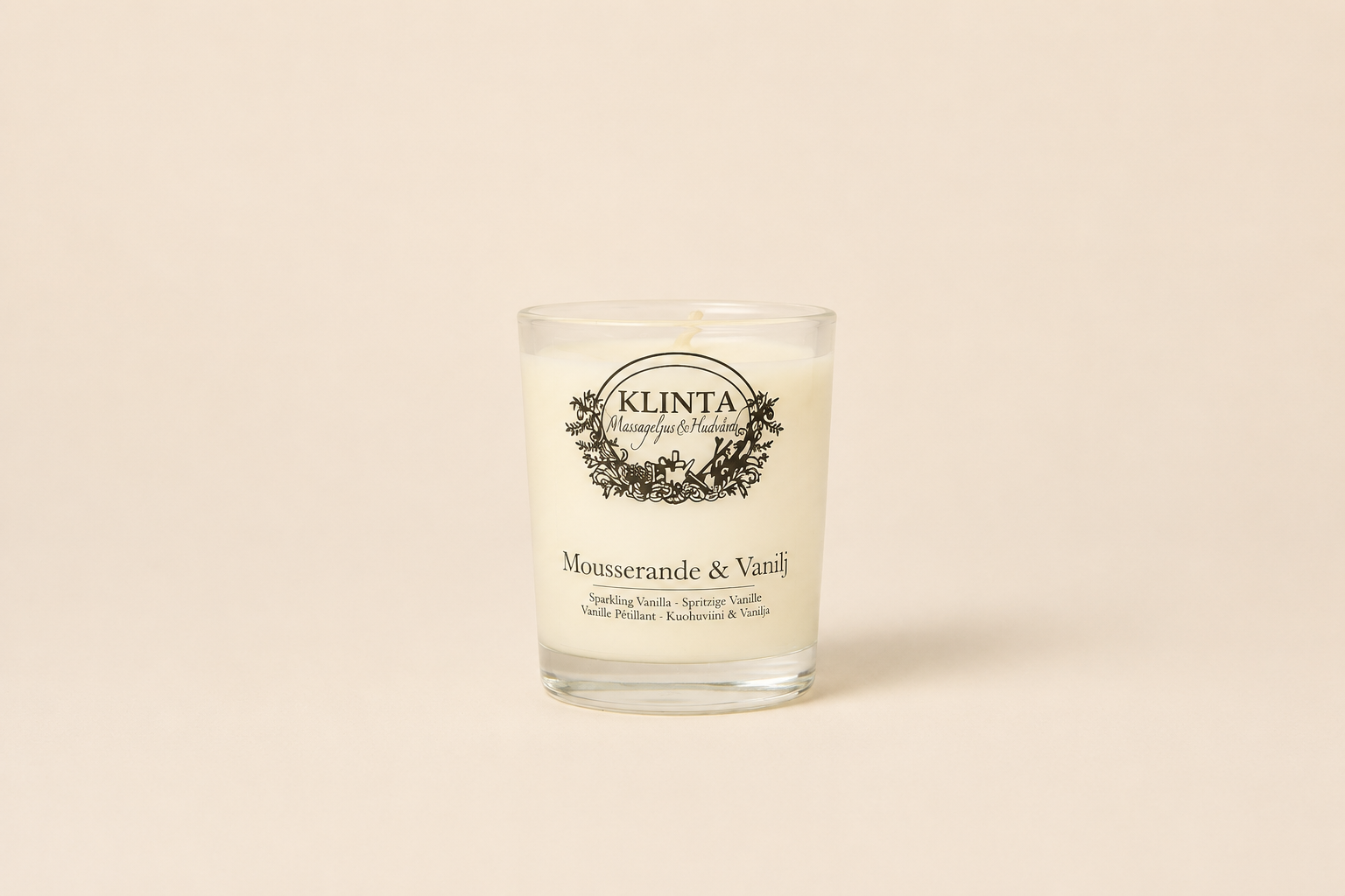 Doftljus & Massageljus Mousserande & Vanilj