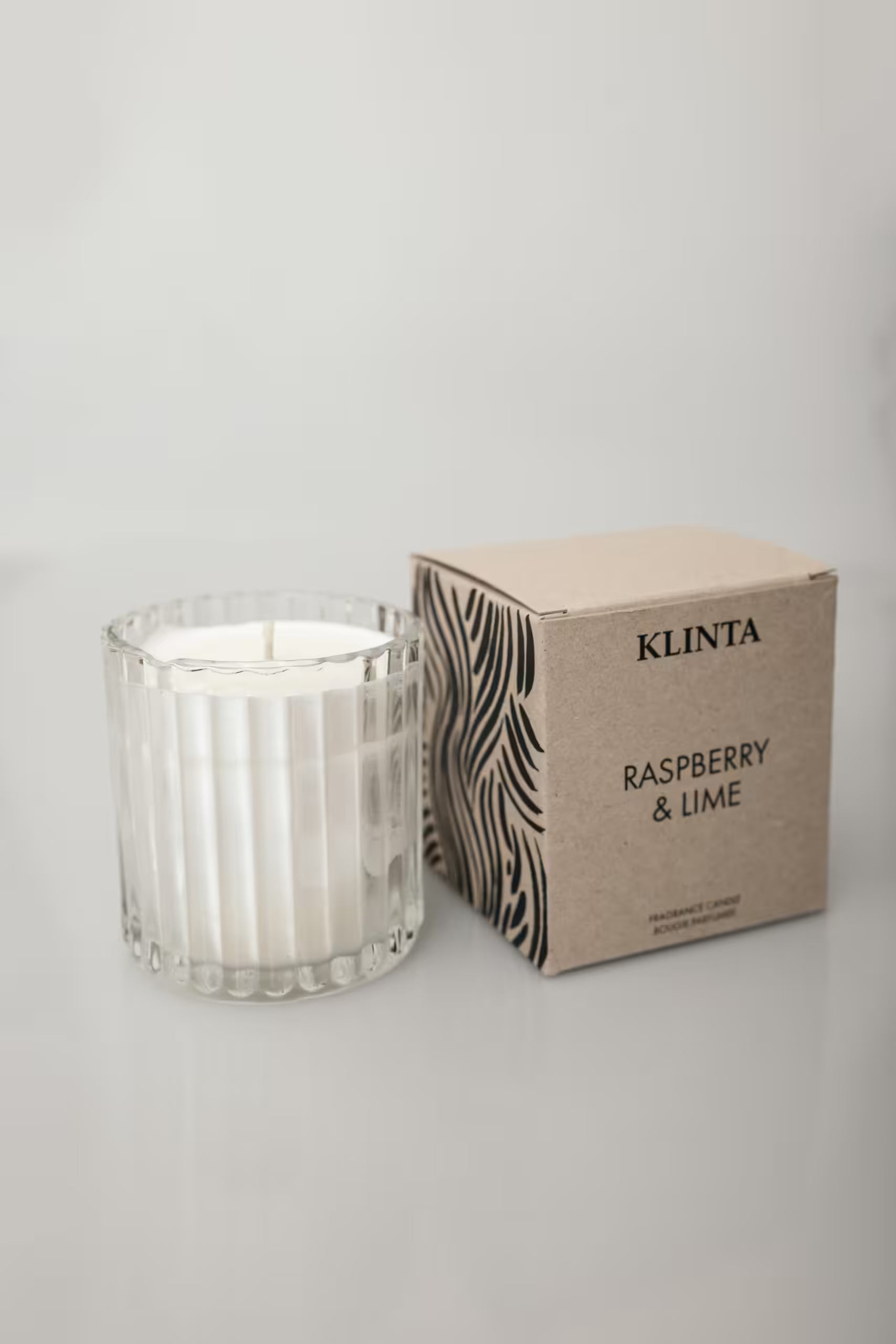 Scented Candle & Massage Candle Raspberry & Lime