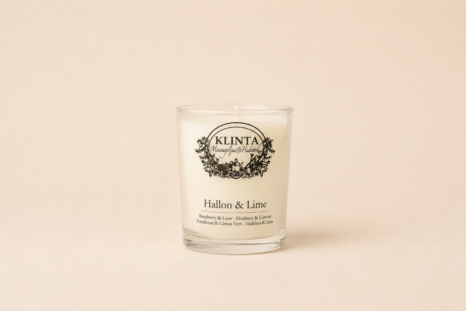 Doftljus & Massageljus Hallon & Lime