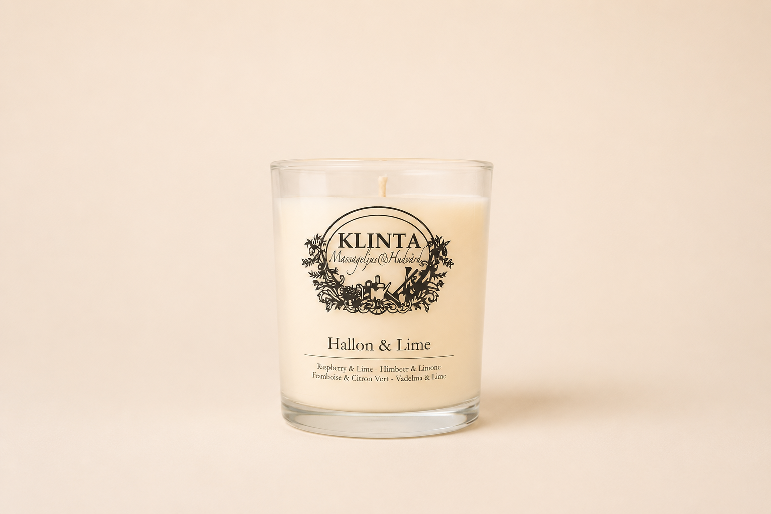 Doftljus & Massageljus Hallon & Lime