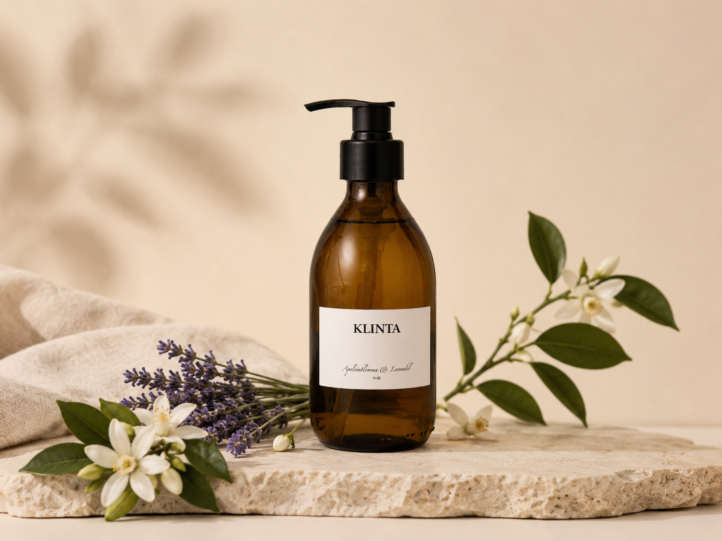 Seife, Orangenblüte & Lavendel