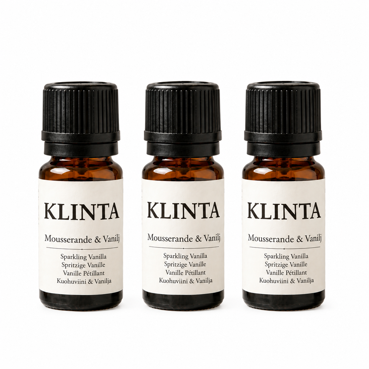 Doftoljor Kit — Mousserande & Vanilj 3-pack